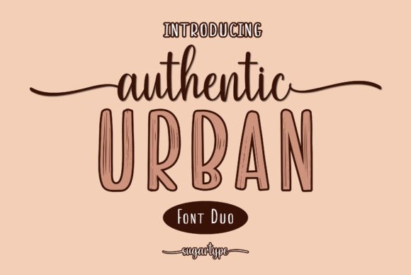 Authentic Urban: A Creative Font for Bold Branding
