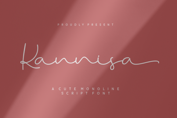 Discover Kannisa: The Dreamy Script Font for Authentic Design
