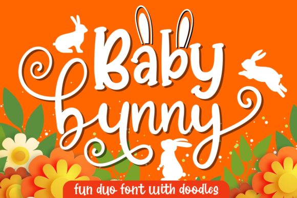 Discover the Charm of Baby Bunny: A Versatile Font Duo
