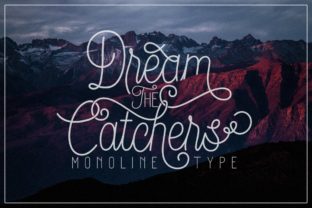 Dream Catchers: A Handwritten Font for Whimsical Branding