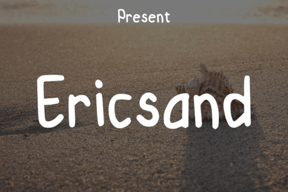 Ericsand: A Modern Script Font for Elegant Design