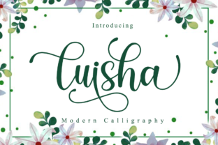Luisha: A Modern Script Font for Artful Branding