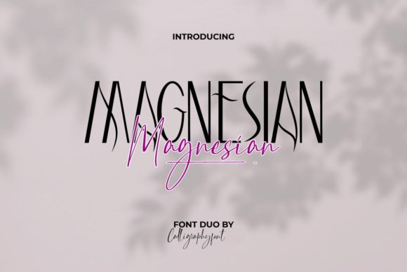 Magnesian: A Font Duo for Elegant Branding