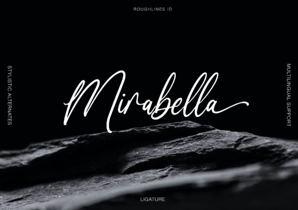 Mirabella Modern Signature: A Free-Flowing Script for High-Quality Design