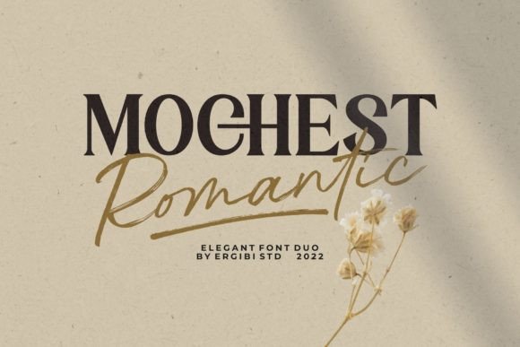 Mochest Romantic Duo: A Designer's Guide to Elegant Typography