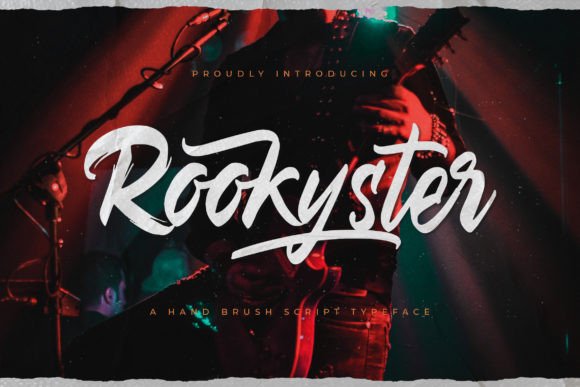 Rookyster: The Handbrush Font for Modern Branding
