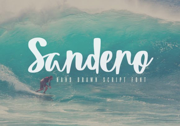 Sandero: The Bold Script Font for Authentic Brands