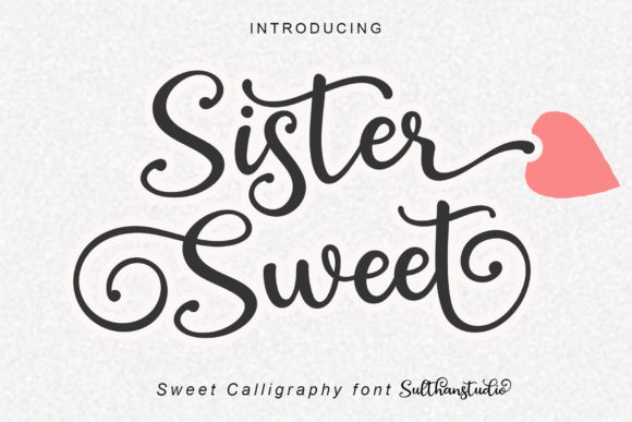 Sister Sweet: A Creative Font for Modern Design