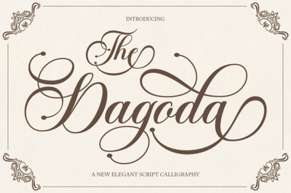 The Dagoda: Elegance and Versatility in a Script Font