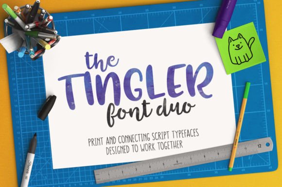 Tingler Duo: A Practical Font Pair for Modern Crafters