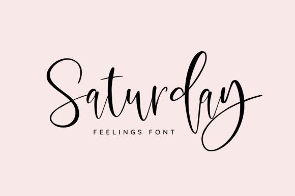 Unleashing Saturday Feelings: A Font for Joyful Design