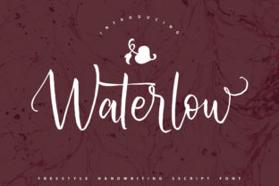 Waterlow: A Modern Calligraphic Script for Distinctive Branding
