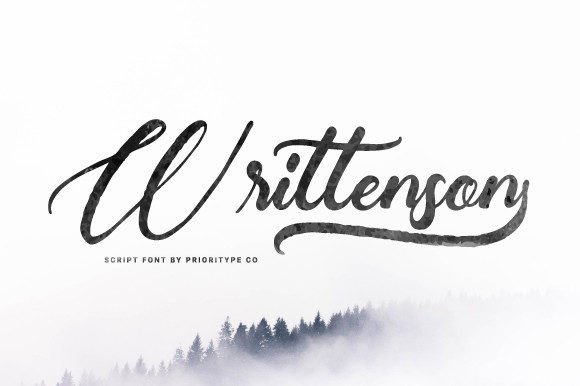 Writtenson: The Coarse-Textured Script with Indulgent Swashes