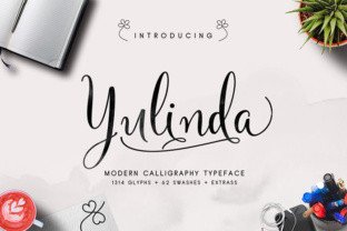 Yulinda: A Modern Calligraphy Font for Creative Projects